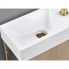16 Inch Small Bathroom Vanity with Sink Combo, Floor Standing Bathroom Cabinet with 2 Toilet Paper Holders and Storage - 3 of 4