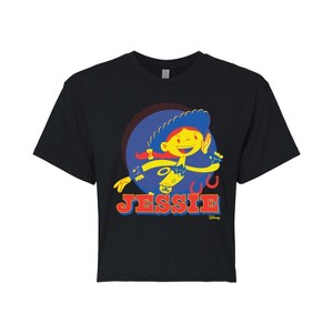 Women's - Disney - Jessie Graphic Cropped Graphic T-Shirt - 1 of 4