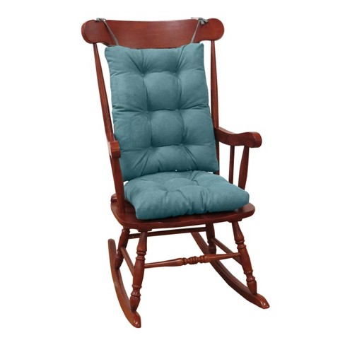 Gripper Twillo Jumbo Rocking Chair Seat and Back Cushion Set Marine