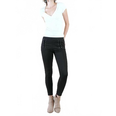 Women's Lace Up Leggings - umgee