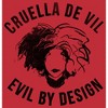 Men's Cruella Evil By Design Sketch T-Shirt - 2 of 4
