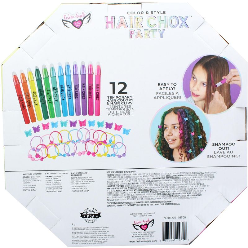 Fashion Angels Fashion Angels Color & Style Hair Chox Party Activity Kit, 2 of 3