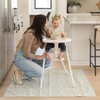 Tiny Twinkle Mess-Proof Splat Mats for Under High Chairs or Table Cover for Art Projects for Baby and Toddler (51" x 51") - 2 of 4