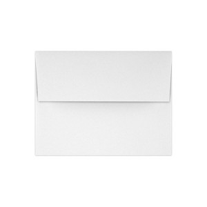 JAM Paper A4 Self Seal Invitation Envelope 4 1/4" x 6 1/4" White 50/Pack (4872-WPC-50) - 1 of 2