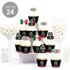 Big Dot of Happiness Viva Mexico - Cupcake Decoration - Mexican Independence Day Party Cupcake Wrappers and Treat Picks Kit - Set of 24 - 2 of 4