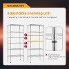 FDW  6-Tier Freely Assemble Wire Shelving Unit Heavy Duty Storage Rack Metal Shelf Garage Storage Shelves - 4 of 4