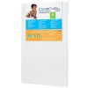 Dream On Me Portable Crib and Toddler Mattresses - White - image 2 of 4