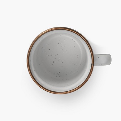 Barebones Enamelware Dining Collection Espresso Cup Set - Thumbnail 4