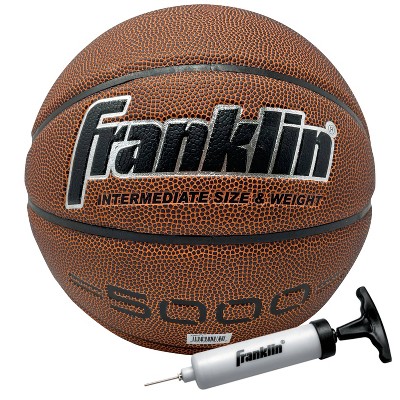 Franklin Sports Women's 5000 28.5 Basketball With Air Pump - Tan : Target