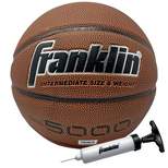 Franklin Sports Women's 5000 28.5" Basketball with Air Pump - Tan