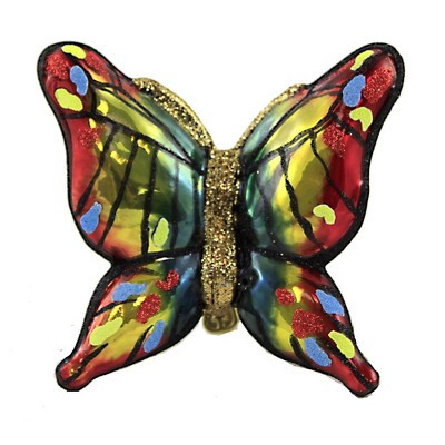 Huras 4.25" Fluttering With Pride Clip On Ornament Butterfly Pride Lgbtqi  -  Tree Ornaments