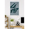 Trends International NFL Philadelphia Eagles - Logo 25 Framed Wall Poster Prints - 2 of 4