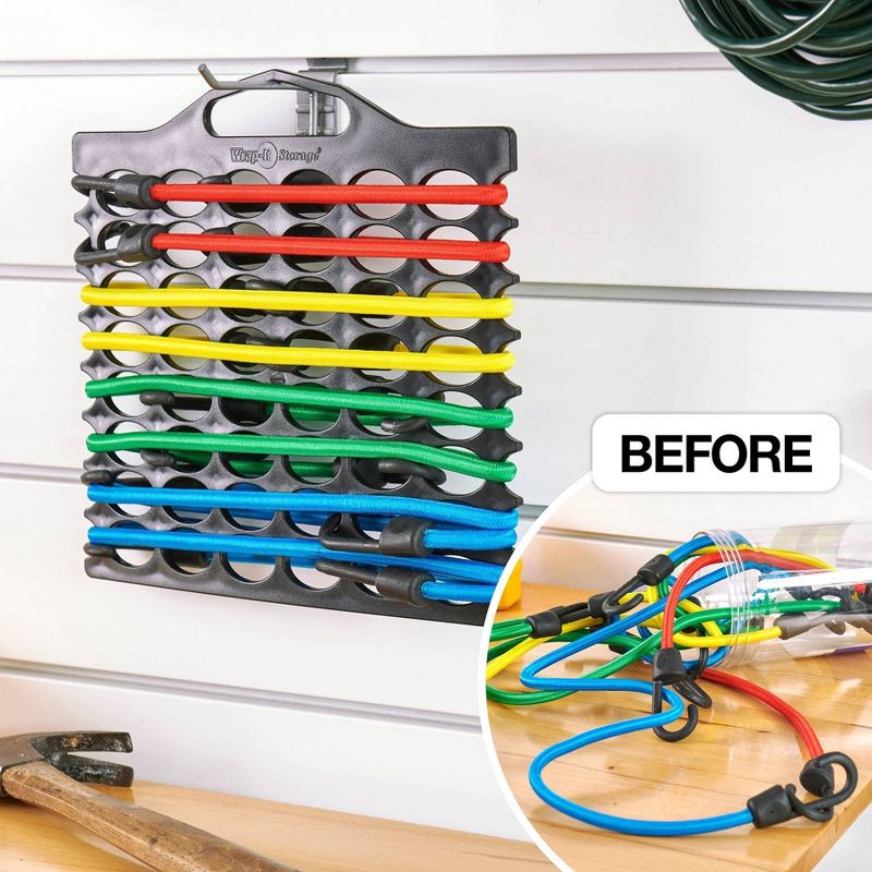 Wrap-It Bungee Buddy 8 Bungee Cords and Organizer, 3 of 11