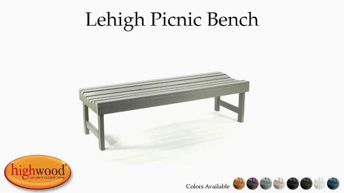Lehigh Picnic Bench - highwood, 2 of 5, play video