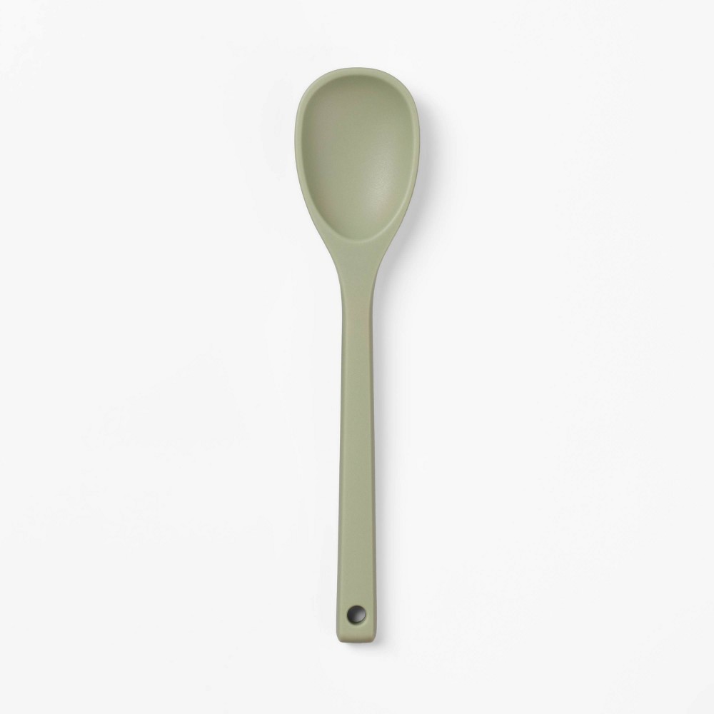 Photos - Other Accessories Silicone Mini Spoonula Sage Green - Figmint™