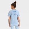 Girls' Short Sleeve Knit Oversized Graphic T-Shirt - Cat & Jack™ - 3 of 4