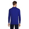 Lands' End School Uniform Men's Long Sleeve Interlock Polo Shirt - 2 of 4