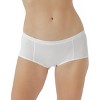 Pact Women's Organic Cotton Boy Shorts 2 Pack White/Vineyard Floral Sesame X-Large - 3 of 3