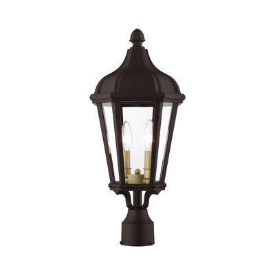 Livex Lighting Morgan 2 - Light Post Light in  Bronze
