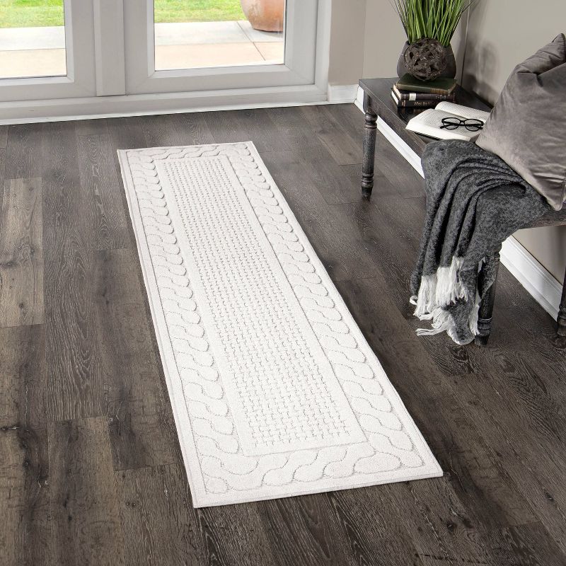 Picket Fences Area Rug Natural - My Texas House, 3 of 10