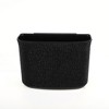 Unique Bargains Car Trash Can Portable Car Door Trash Bin Black 1 Pc 7.1" Length 3.2" Width 5.1" Height ABS - 3 of 4