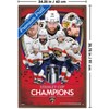 Trends International NHL Florida Panthers - 2025 Stanley Cup Champions Framed Wall Poster Prints - 3 of 4