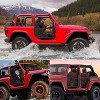 Off-Road Tubular Doors Compatible with 2018–2025 4-Door Mid-Size Adventure SUV – Set of 4 Fat Tube Half Doors for Outdoor Trail &  Use - 3 of 4