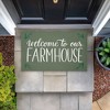 Stupell Industries Farmhouse Welcome with Sprigs Printed Outdoor Door Mat, design by Amanda McGee, 18"x30" - 3 of 4