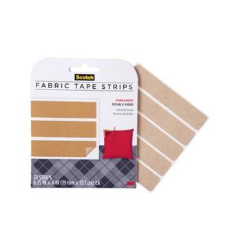 Scotch Permanent Fabric Tape 180'' Clear