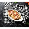 Kook Ceramic Au Gratin Baking Dishes, Set of 6, 18 oz, White - 3 of 4