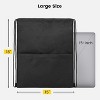 Hachikiko Drawstring Backpack Water Resistant String Bag Sports Sackpack Gym Sack with Side Pocket for Men Women - 4 of 4