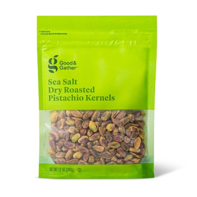 Sea Salt Roasted Pistachio Kernels - 12oz - Good & Gather™