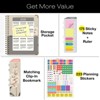 Global Printed Products Hardcover AY 2025-2026 Fashion Planner - 8.5"x11" (Orchid) - 2 of 4