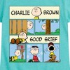 Girls' - Peanuts - Good Grief Comic Fitted Short Sleeve Graphic T-Shirt - 2 of 4