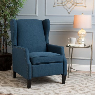 CENGHU Modern Recliner Chair for Adult, Fabric Single Reclining Armchair, Mid Century Modern Pushback Chair for Living Room, Bedroom