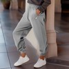 Dalix Heartly Ghost Embroidered Sweatpant Heavy Weight Fleece Relaxed Fit Lounge Womens - 4 of 4