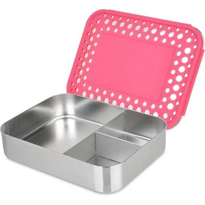 LunchBots Large Trio Stainless Steel Bento Box - 1 of 4