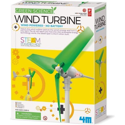 4M Eco-Engineering Build Your Own Wind Turbine STEM Kit