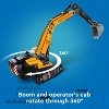 LEGO City Yellow Construction Excavator Toy Digger 60420 - 2 of 4