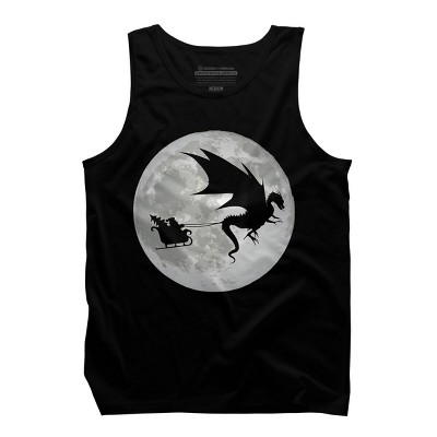 Men's Design By Humans Christmas Santa Claus By NekoShop Tank Top