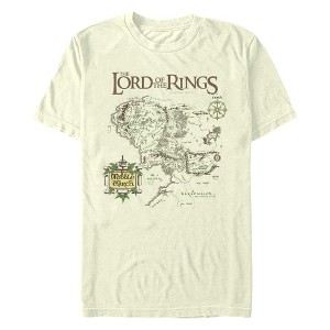 Men's The Lord of the Rings Middle Earth Map T-Shirt - 1 of 4