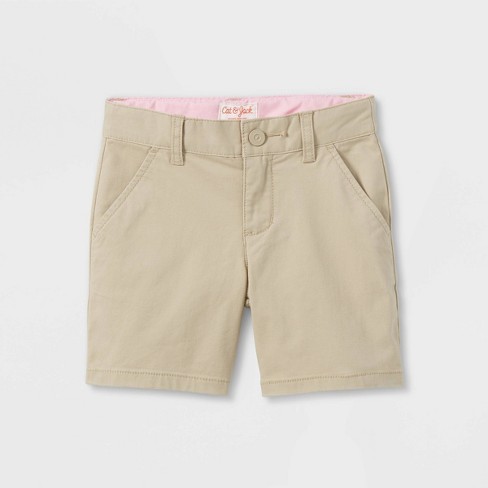 Little Girls All in One Under Shorts - Khaki - 2 