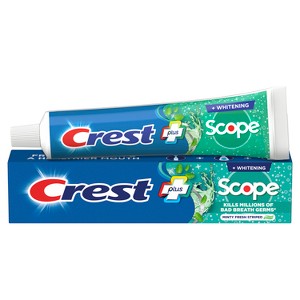 Crest + Scope Complete Whitening Toothpaste - Minty Fresh - 1 of 4