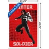 Trends International Marvel Shape of a Hero - Winter Soldier Framed Wall Poster Prints - 3 of 4