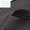 Cornucopia Brands 50 Yards Black Polypropylene 1in Webbing; Great for Bags, Outdoor Gear; Collars, Leashes, Halters, Sporting Gear - 3 of 4