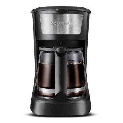 Aigostar Programmable Coffee Maker, 8 Cup Coffee Maker with Glass Carafe,  Auto Pause Small Coffee Maker, 24H Timer and Auto Keep Warm Drip Coffee