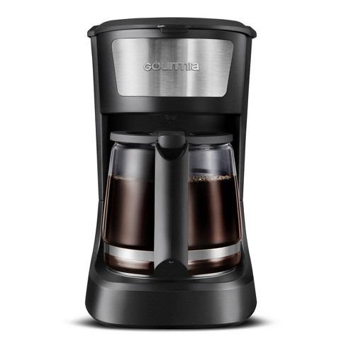 Gourmia 12-Cup Grind & Brew Coffee Maker with Integrated Grinder