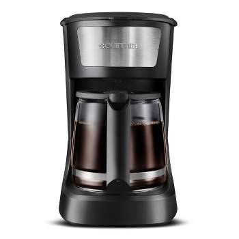  Mueller 12-Cup Drip Coffee Maker - Borosilicate Carafe,  Auto-Off, Reusable Filter, Anti-Drip, Keep-Warm Function, Clear Water Level  Window Coffee Machine, Ideal for Home or Office: Home & Kitchen