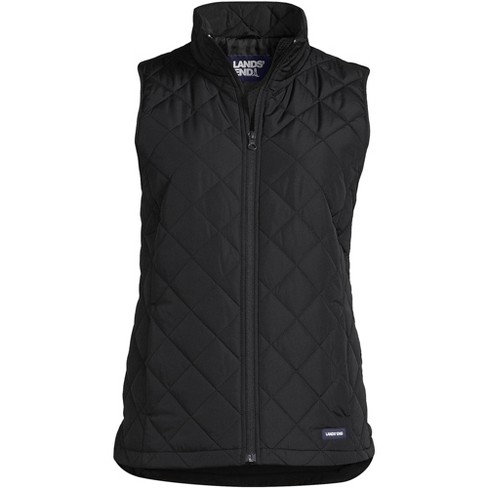 Lands end quilted vest best sale