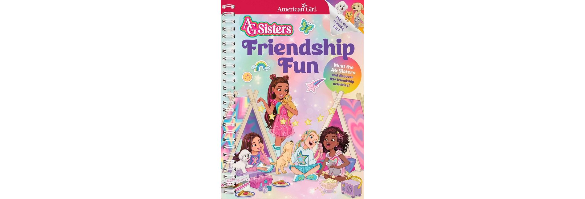 AG Sisters: Friendship Fun - by  American Girl (Spiral Bound)